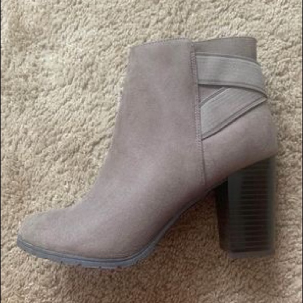 Size 8 Booties with a Heel